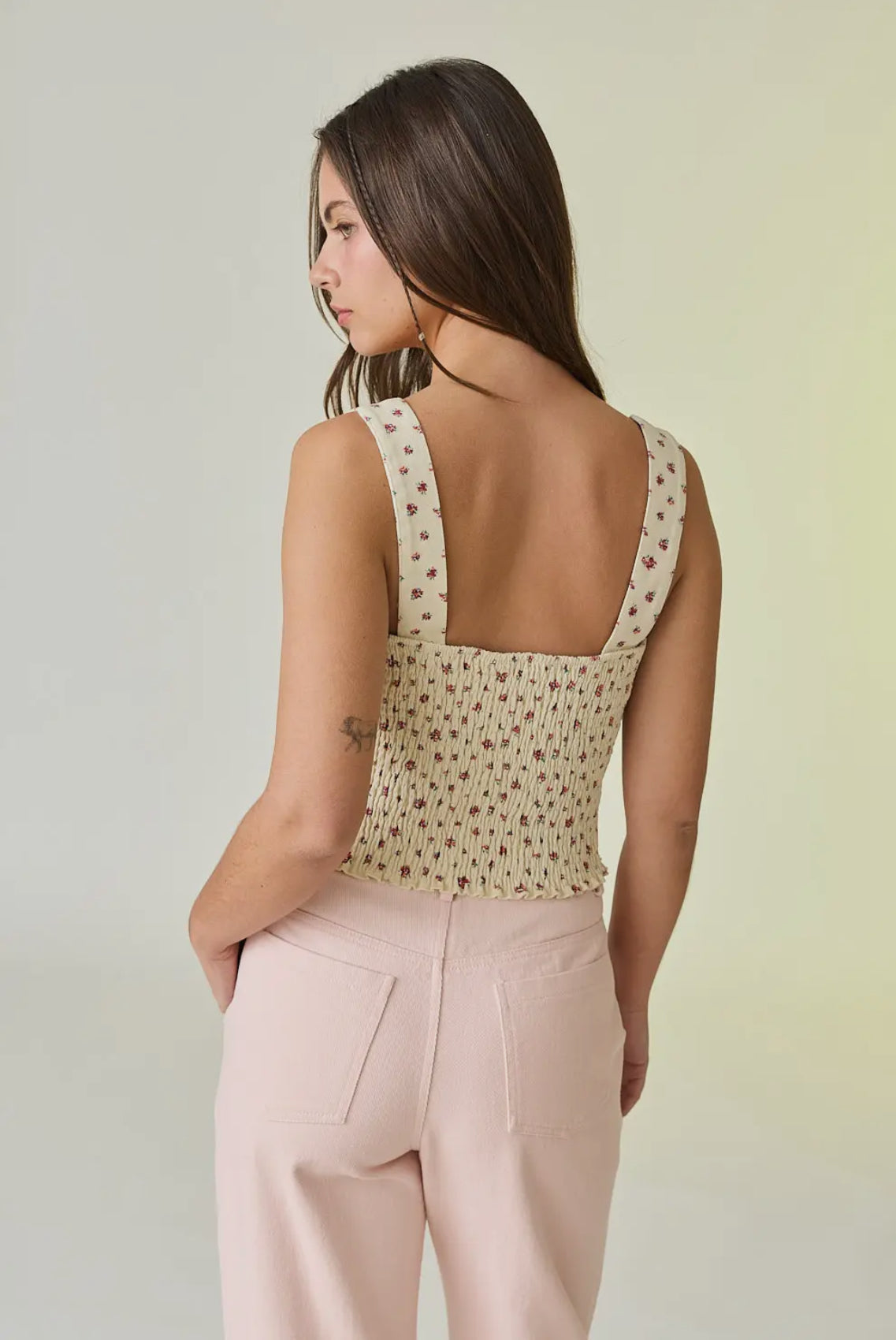 In Bloom Bustier Tank