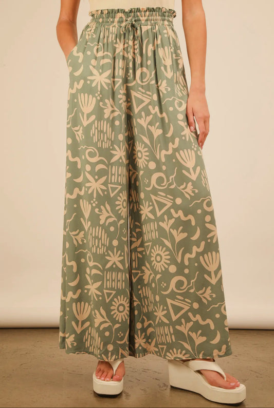 Vitamin Sea Palazzo Pants