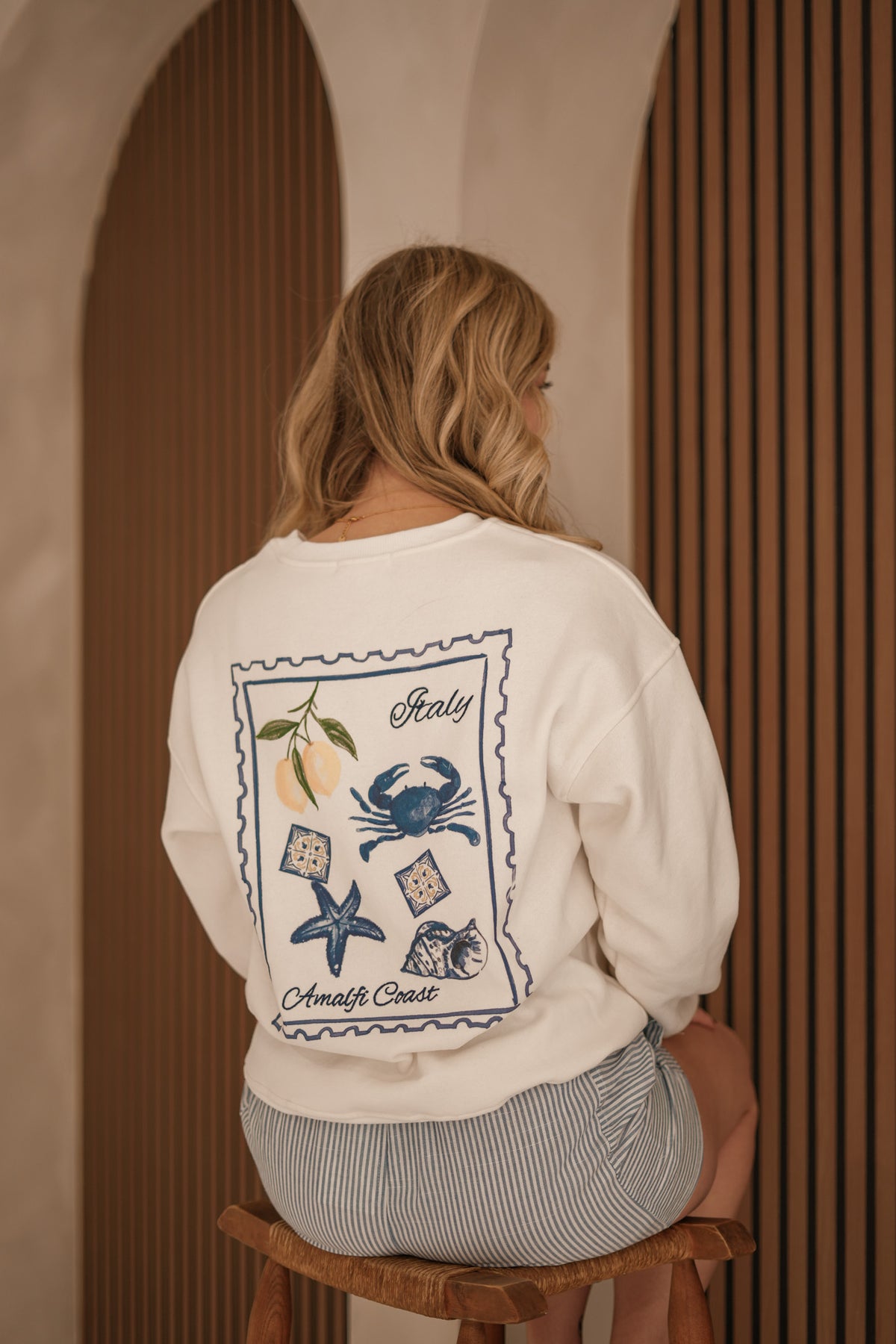 Amalfi Coast Crewneck