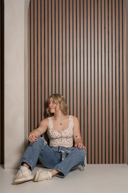 In Bloom Bustier Tank