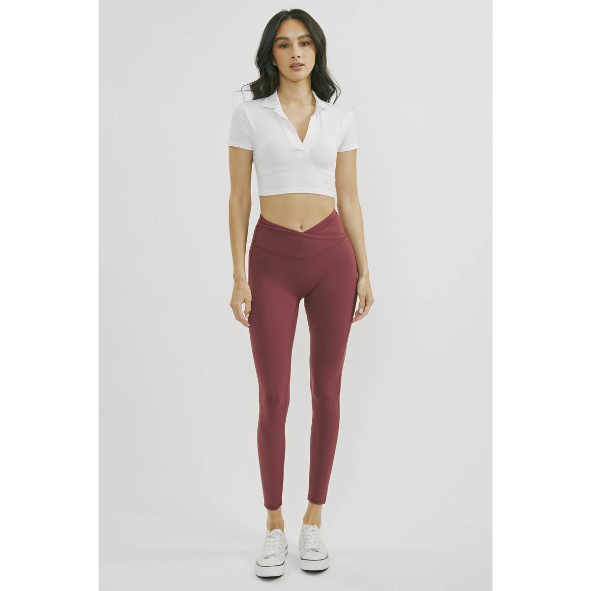 Cross Waist Leggings